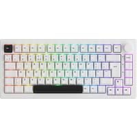 Akko 5075B Plus 75% Mechanical Gaming Keyboard ISO-UK Black On White Hot Swap Side LED RGB