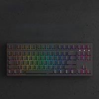 Akko 5087S VIA/QMK Mechanical Keyboard 80% TKL Hot Swap Wired Tray Mount with Double-shot/Dye-sublimation PBT Keycaps