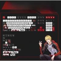 Akko The king's Avatar Theme Keycap Set MOA Profile PBT Dye-sublimation 137-Key Anime Characters Keycaps for Mechanical Keyboard