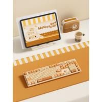 Akko MonsGeek MG108B Bun Wonderland Mechanical Keyboard MAO/MOA Profile RGB 108 Keys Full Size Hot
