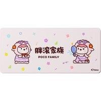 Akko Cute Animal Theme Keyboard Mouse Pad Anti-Slip Rubber MousePad Thick Seam Edge for Office Gaming 900X400mm Large