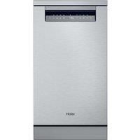 HAIER I Pro Shine XF1C3TB1FX-80 Slimline WiFi-enabled Dishwasher - Silver, Silver/Grey