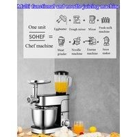 5 In 1 Household Multi-Functional Flour Mixing Machine Automatic Juicing Minced Meat Cooking Machine Mixing Cook Machine