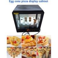 Electric Cone Pizza Making Baking Machine Pizza Cone Oven And Display Case Display Cabinet Cooler Box Pizza Cone Vending Machine