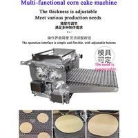 Efficient Corn Flour Chapati Tortilla Making Machine Full Automatic Taco and Roti Maker Press Corn Tortilla Machine
