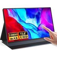 UPERFECT UTravel G16 120Hz Gaming Monitor With Touchscreen 10800mAh Battery USB C HDMI For Steam
