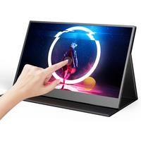 UPERFECT 15.6" Touchscreen Portable Monitor USB-C External Screen 1920*1080 FHD Computer Laptop