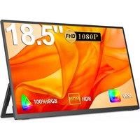 UPERFECT 18.5" Portable Monitor IPS PS5 XBOX 1080P 120Hz Gaming IPS Display For Laptop Dual USB C HDMI Computer Extend Screen