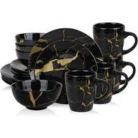 Alivio 16-Piece Premium Porcelain Dinnerware Set