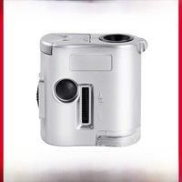 Magnifier identification special 60x HD high magnification jewelry play diamond look waist size eyepiece printing dot
