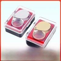 30x magnifying glass High power HD Mini handheld Geology Play Jewelry Appraisal 100 enlarged mirror