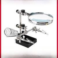 Magnifying glass desktop mobile phone repair circuit board high power HD welding table Welding table 100 support 1000