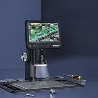 Hd magnifying glass, special jewelry for identification, mobile phone repair, portable high-power digital electron microscope