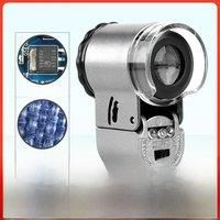 Magnifier identification special jewelry 50x 60x HD Antiques 50Mobile phone microscope 1000