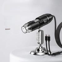 Digital microscope connected to mobile phone with light, high-magnification and hd circuit board repair and appraisal