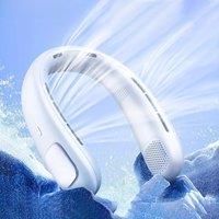 CAFELE Hanging Neck Fan Portable 1800mAh Rechargeable Air Cooler 360 Surround Blowing Electric Fan
