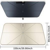 CAFELE Car Windshield Sunshade Double-Layer Thickened Foldable Parasol For Car Window Sunshade For Vehicle Sunvisor Universal
