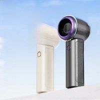 CAFELE Portable Handheld Turbo Fan 100 Speed Wind 3000mAh Rechargeable Personal Fan Mini Table Fan