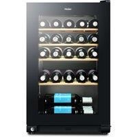 Haier WS30GA 50cm Wide Under Counter Wine Cooler in Black 30 Bottle