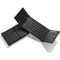 ProtoArc XK01 Bluetooth Wireless Keyboard Foldable Portable Mini Keyboards for Windows iOS Android
