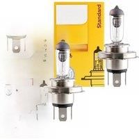 Philips Vision H4 12V 60/55W P43t Original Car Halogen Head Lamps 3200K Standard Replace Genuine High Low Beam 12342C1