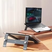 Baseus Laptop Stand Support for Notebook Aluminum Alloy 4 Gears Adjustable Vertical Stand For