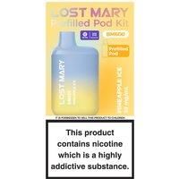 Lost Mary BM600 Pineapple Ice Prefilled Pod Kit 20mg