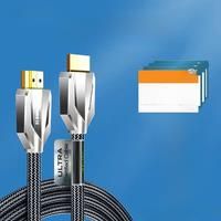 llano HDMI 8K Certified HDMI 2.1 Certified Cable 8K/60Hz 4K/120Hz 2K144Hz Ultra High-Speed 48Gbps