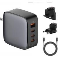LDNIO 100W GaN Charger Multi-port Type C Travel Adapter For MacBook iPad iPhone 12-15 Pro Max Xiaomi