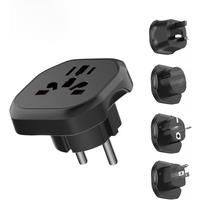 LDNIO EU UK US AU Universal Travel Adapter Kr Conversion Plug 48mm Eu To AU American Plug Adapter To