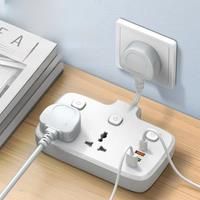 LDNIO Power Strip With Switch 2AC Output 4USB Electrical Socket Extension Multiple Plug Surge