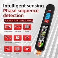 BSIDE Smart Voltage Detector Tester Phase Sequence NCV Live Wire Check Meter