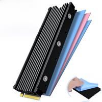 M.2 2280 SSD Heatsink Support PS5 PC, JEYI NVME NGFF 2280 SSD Double-Sided Heat Sink Cooling with