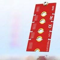 JEYI M.2 NGFF NVME SSD Extension Bracket Transfer 2230/2242/2260/2280 Length Extend Adapter Bracket Card Plate Change Long Size