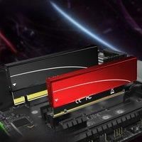 JEYI M.2 NVME To PCIE 4.0 X16 Adapter, pcie x16 Gen4 Expansion Card with Aluminum Heatsink Case, For