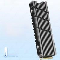 JEYI Cooler II 2280 SSD Heatsink M.2 NVME Radiator Magnesium Aluminum Alloy PC Efficient Radiator