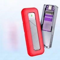 JEYI 20G M.2 NVMe SSD Enclosure with Silicone Protector Cover, USB C 3.2 Gen2 x2 20Gbps NVME