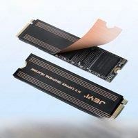 JEYI Graphene M.2 SSD Heat Sink, Dual-Layer Graphene and Copper Foil Design Cooler Radiator for