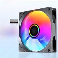 JEYI 120mm PC ARGB Cooling Fan AURA SYNC RGB Computer Fans Ultra Silent Heatsink Ventilador with