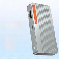 JEYI M.2 NVMe 2280 SSD Enclosure Adapter Aluminum Case with USB3.2 10Gbps HDTV/DP at 100W Quick