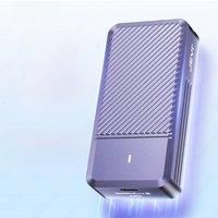 JEYI 80Gbps Thunderbolt 5 M.2 NVMe SSD Enclosure Transfer Rates Over 6000MB/s Works with Mac M4 Pro