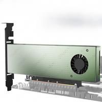 JEYI SK9 M.2 Dual PCIE 4.0 Adapter for NVMe / NGFF SSD With Turbo Fan, NVME (m Key) and SATA (b Key) SSD to PCIe x4 X8 X16 Slot