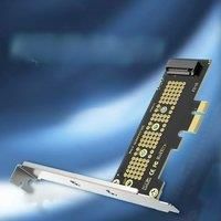 RAGEER PCIE to NVMe X1 Adapter Card, PCI Express 4.0/3.0 16Gbps to M.2 2280/60/42/30 SSD Converter