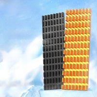 JEYI M.2 SSD Heatsink Aluminum Cooler Multi-version NVMe Radiator with Thermal Pad, Dust Paper for