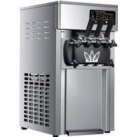 Commercial Soft Ice Cream Machine With LCD Display Ice Cream Maker Desktop Stainless Steel Ice Cream Machine Vending