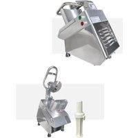 Stainless Steel Commercial Vegetable Fruit Potato Carrot Cucumber Root Stem Cutting Slicer Machine for Shred Slice