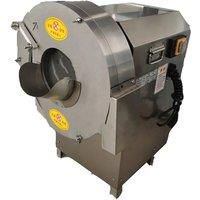 Automatic Ginger Cutter Slicer Shredder Potato Chips Slicing Shredding Carrot Julienne Strip Root Vegetable Cutting Machine