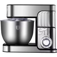 Electric Stainless Steel Food Mixer Bowl Bread Dough Flour Stand Bakery Aid Processor For Cake Egg Household Kitchen Use