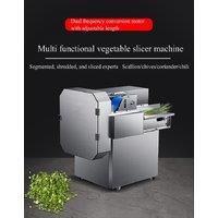 2025 Commercial Small Automatic Vegetable Cutting Machine Scallion Chinese Chives Celery Cucumber Long Bean Pepper Chili Cutter