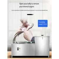 Electric Small Fish Back Opening Machine Commercial Fish Meat Processing Machine